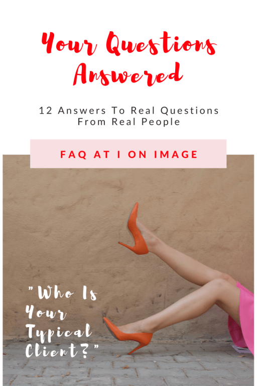 FAQ about image consulting and personal styling