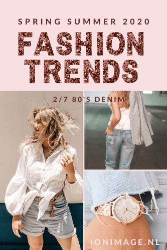 SS20 Fashion Trends: 80's Denim 