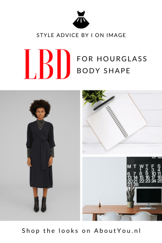 little black dress for hourglass body shape