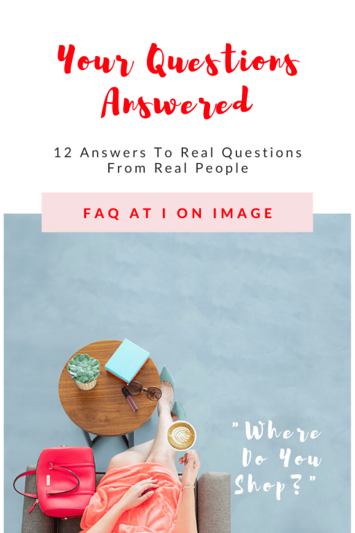 FAQ about image consulting and personal styling