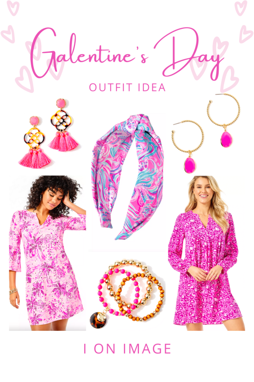 Galentine's Day Outfit Idea from Lilly Pulitzer collection