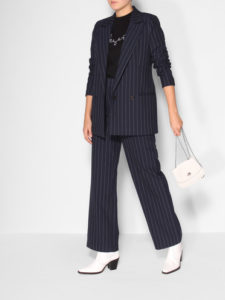 Ganni Hewitt pin stripe blazer at Orange Bag NL Product code: S670039