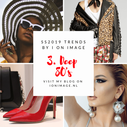 Spring Summer 2019 Fashion Trends 80's fashion