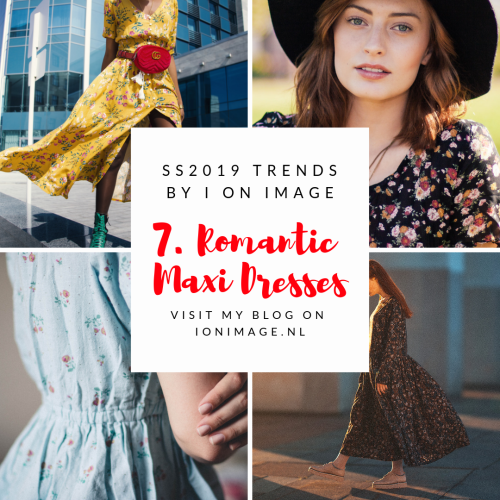 Spring Summer 2019 Fashion Trends: Romantic Floral Maxi Dresses